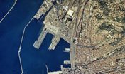 Cagliari, foto aerea